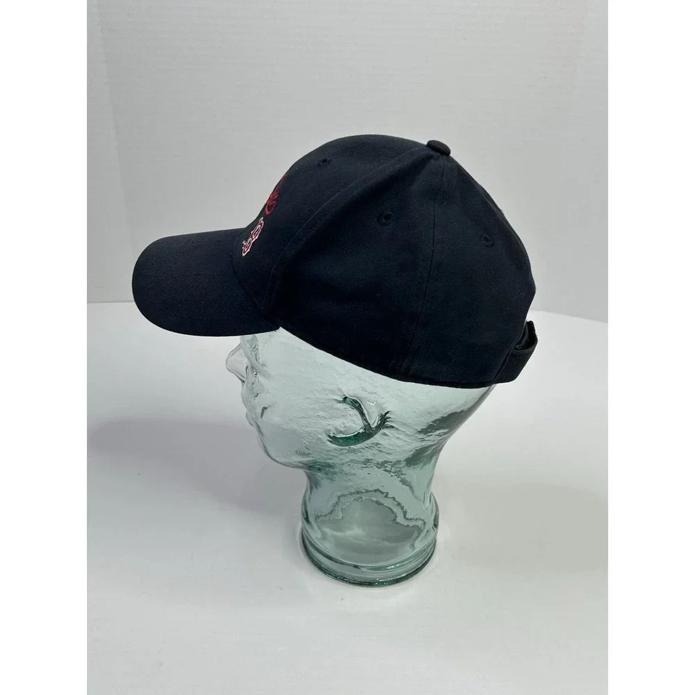 Boston Red Sox MLB Hat Cap Genuine Merchandise Kids Size Strapback Blue Flaws